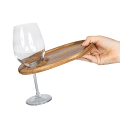 wine oval tray wood cheese plate