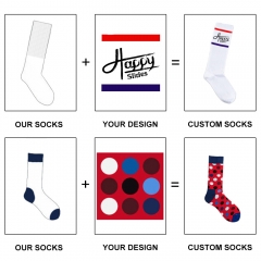 Combed Cotton Custom Knitted Dress Socks