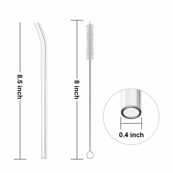 Reusable Glass Straws