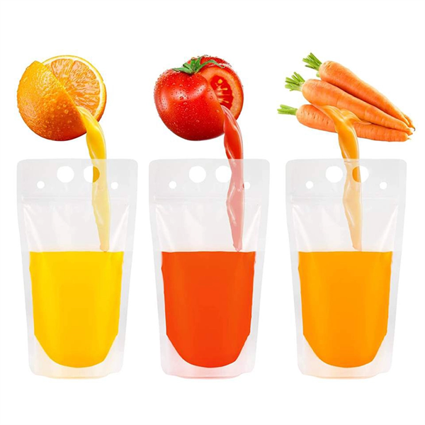 Drink Pouch With Straw